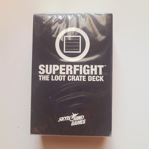 *4 for $30* Superfight Game Cards - The Loot Crate Deck - Picture 1 of 2